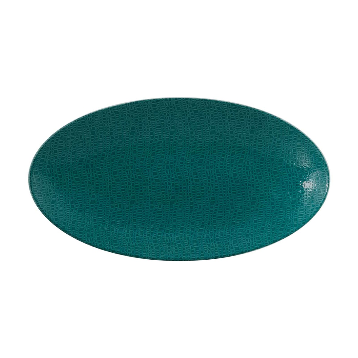 Seltmann Weiden Life Fashion Servierplatte 33x18 cm - Trendy Petrol
