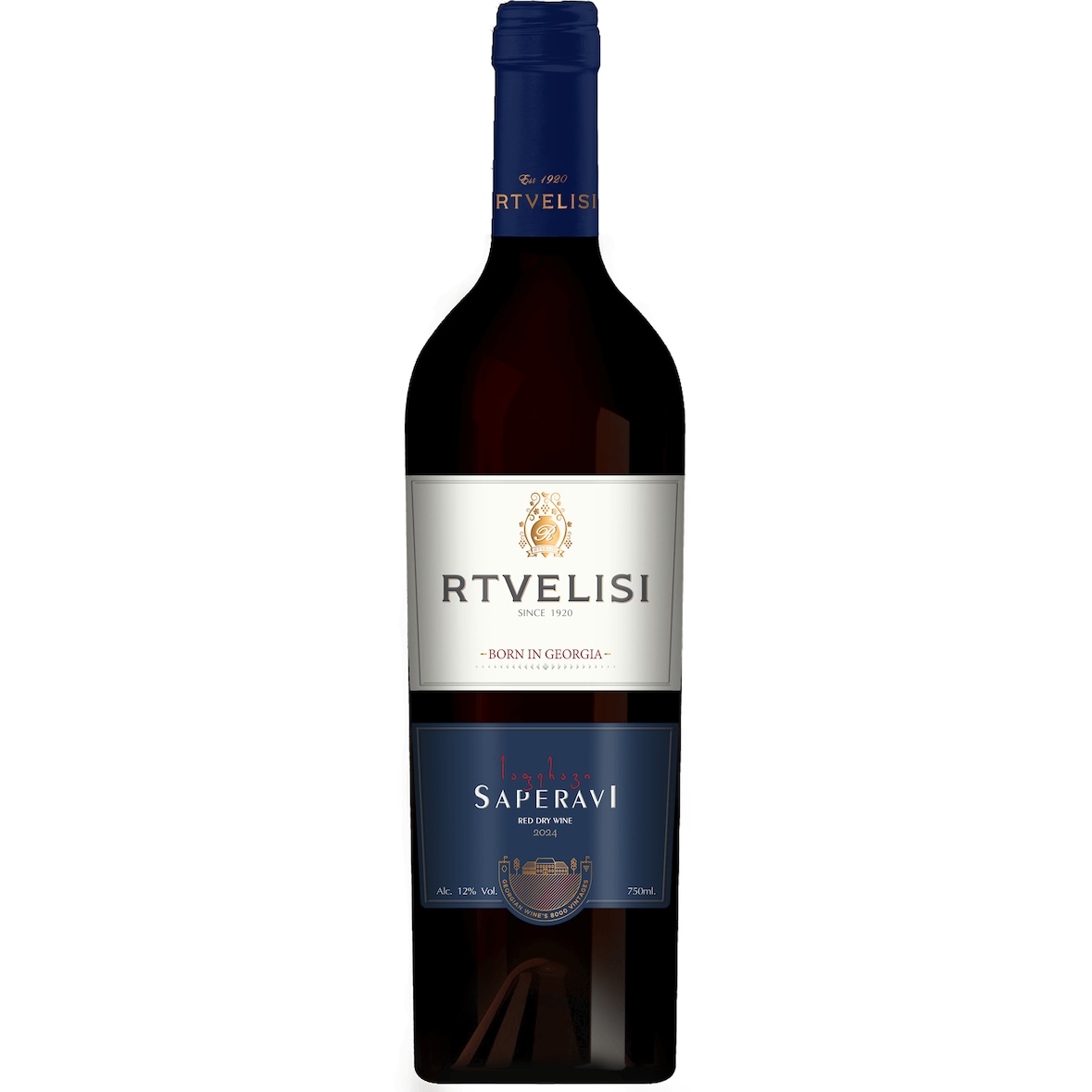Saperavi-vin rouge-Rtvelisi – Tradition Géorgienne 75cl