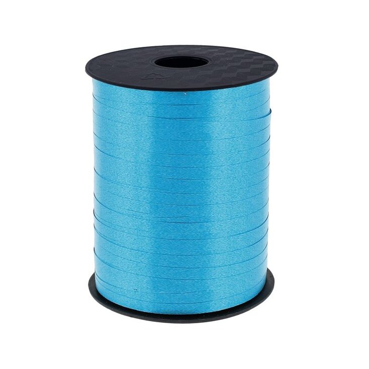 Geschenkband / Ballonband / Polyband / Kräuselband 458 m - türkis