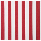 thumbnail of Liegestuhl rot-weiß Gartenliege Sonnenliege Strandstuhl Klappstuhl Deckchair Buche natur 10-314N