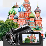 thumbnail of Caméscope Numérique 4K HD Vision Nocturne WiFi Zoom Optique 12X Avec Micro Et Support YONIS