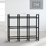 thumbnail of Support pour caisses de boissons Stack Noir /116x135x31 cm