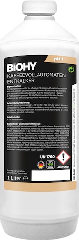 thumbnail of BiOHY Kaffeevollautomaten Entkalker (1l Flasche) | Ideal zur Entkalkung von allen Kaffeemaschinen | Ca. 20 Entkalkungsvorgänge/Flasche