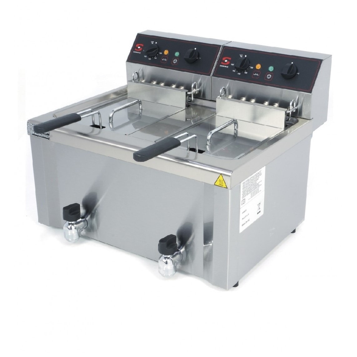 Freidora industrial FE-8+8 de Sammic