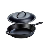 thumbnail of Lodge – Poêle + couvercle en fonte naturelle 26cm – Tous feux – Made in USA