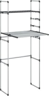 thumbnail of vidaXL Waschmaschinenregal 77x52x192 cm Aluminium
