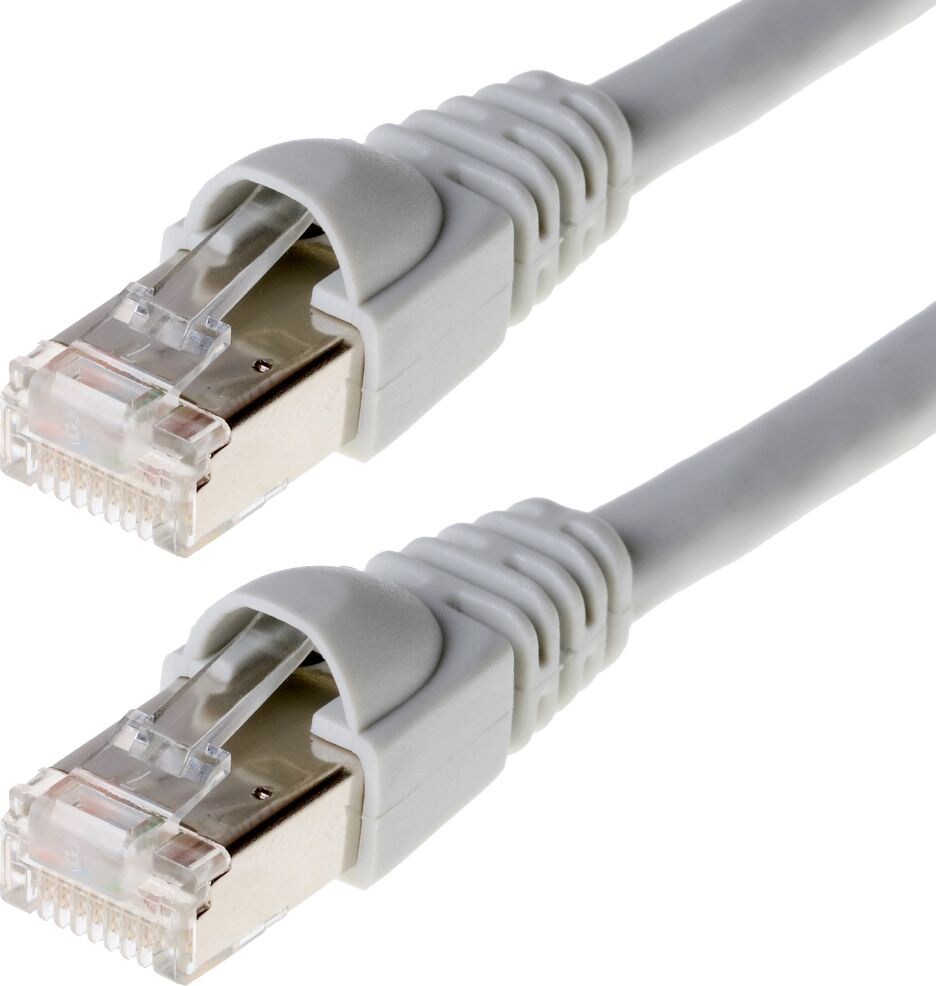 Telegärtner Patchkabel SFTP CAT 6A grau 5,0m