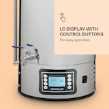 thumbnail of Mundschenk XXL Maischekessel Bierbrauanlage 3000W 50l 304 Edelstahl Silber-Metallic