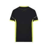 thumbnail of DASSY® Tampico T-Shirt, Logix, Reflexdetails, OEKO-TEX®, Veredelung schwarz/neongelb XL