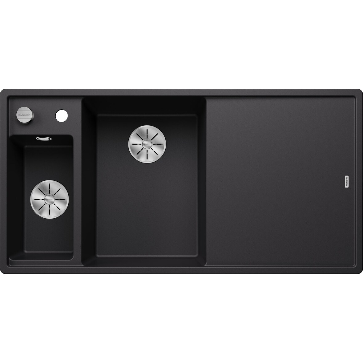BLANCO AXIA III 6 S Spüle 525848 schwarz, Einbau von oben, ab 60 cm