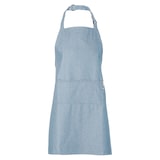 thumbnail of Chefs Fashion - Keukenschort - Lichtblauw Denim schort- 2 zakken - Simpel verstelbaar - 71 x 82 cm