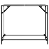 thumbnail of vidaXL Konsolentisch mit Glasplatte Transparent 98x35x81 cm Stahl