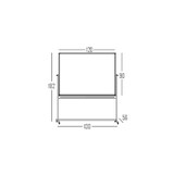 thumbnail of Whiteboard Verrijdbaar - Dubbelzijdig - Magnetisch - 90x120 cm