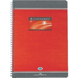 thumbnail of CONQUERANT Cahier Reliure Integrale A4+ Quadrille 5X5Mm 180 Pages 70G