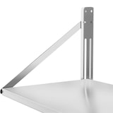 thumbnail of Royal Catering - Royal Catering Étagère Murale Pliable Rabattable Pliante RC-BFWS6045 (60 x 45 cm, Capacité De Charge 40 kg, Épaisseur Tablette 30