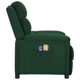 thumbnail of vidaXL Elektrischer Massagesessel Dunkelgrün Stoff