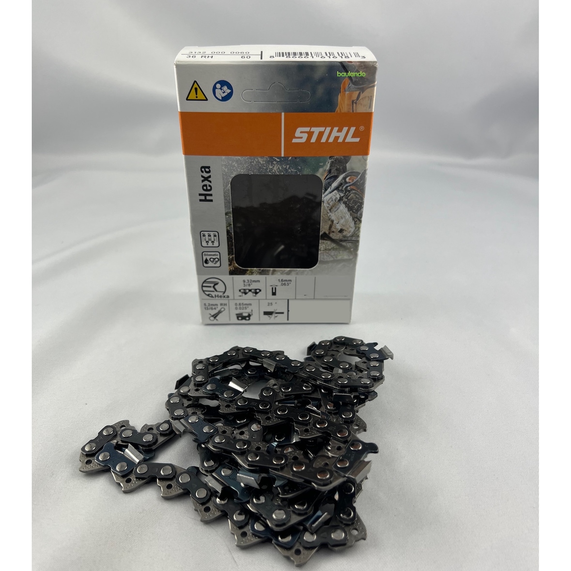 STIHL Sägekette RAPID HEXA 3/8“ x 1,6mm 54 TG 31320000054