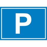 thumbnail of P Parkplatz Schild waagerecht A4 (210x297mm)