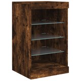thumbnail of Helloshop26 - Sideboard Kommode Kleiderschrank Aufbewahrungsmöbel Organizer für Küche Wohnzimmer Lounge mit LED-Beleuchtung 123 x 02_0029868