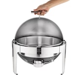 thumbnail of Chafing Dish, acero inoxidable, plateado, redondo, altura: 47 cm