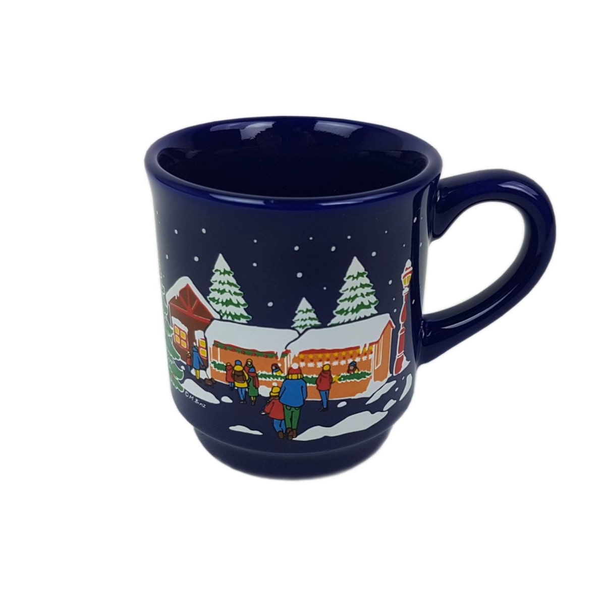 Glühwein Becher Tasse Keramiktasse Weihnachten Glühweinbecher aus Keramik 0,2 L Design 3