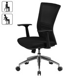 thumbnail of FineBuy Bürostuhl 107 x 63 x 63 cm Schwarz