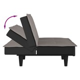 thumbnail of Helloshop26 - Schlafsofa aus taupefarbenem Stoff 02_0019836