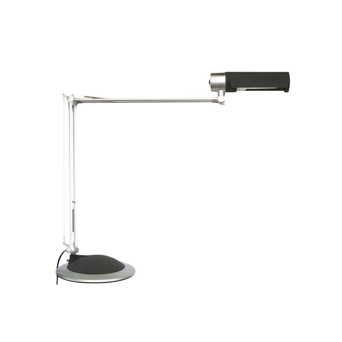 MAUL office,lampada da tavolo a LED,nera e silver
