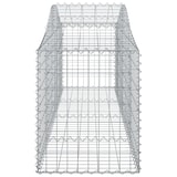 thumbnail of vidaXL Gabionen mit Hochbogen 8 Stk. 200x50x60/80 cm Verzinktes Eisen