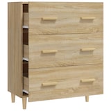 thumbnail of Helloshop26 - Buffet Sideboard Kommode Kleiderschrank Aufbewahrungsmöbel Organizer Küche Wohnzimmer Sonoma-Eiche 70 x 34 x 90 cm 02_0031698