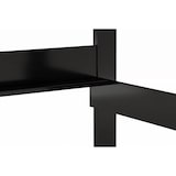 thumbnail of OSTWAY Schreibtisch mit Steckdosen, Kleiner Computertisch mit Zubehör, Offenem Fach & Schublade, PC Tisch