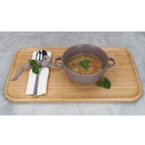 thumbnail of 6x Sandy Suppentasse 450ml mit Henkeln Suppenterrine stapelbar Beige Braun Weiß