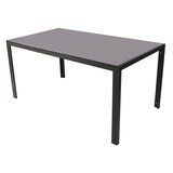 thumbnail of Gartentisch Dunkelgrau Black tempered Glasplatte 160x90cm