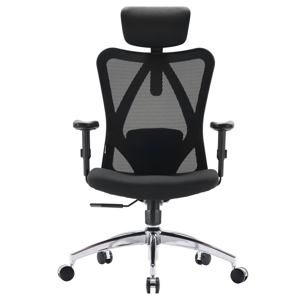 Silla de oficina / silla giratoria M18-M148 tela / malla negro Sihoo