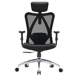 thumbnail of Silla de oficina / silla giratoria M18-M148 tela / malla negro Sihoo