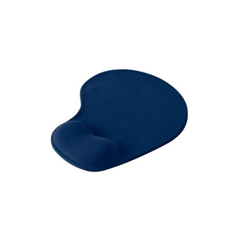 Cromad Alfombrilla Raton con Reposamuñecas de Gel - Base Antideslizante - Medidas 23.5x19.5 cm CR0863