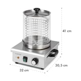 thumbnail of Wurstfabrik 450 Hot Dog Maker 450W 5L 30-100°C Glas Edelstahl Silber