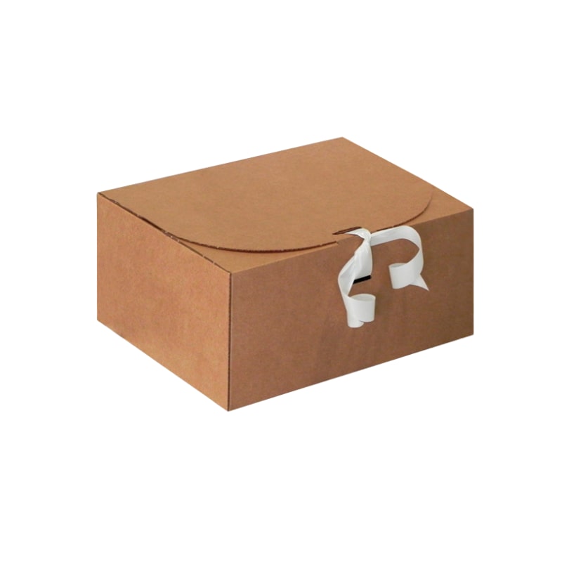 Caixa Cartão Kraft Presente 25x20x12 cm