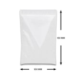 thumbnail of 100x Druckverschlussbeutel 100x150 mm 50 my LDPE ZIP Beutel Schnellverschlussbeutel