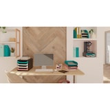 thumbnail of Exacompta - Réf. 111606SETD - Set de 4 corbeilles à courrier COMBO STYLI Skandi - 34,6 x 25,5 x 24,3 cm - pour format A4+ - 4 couleurs assorties