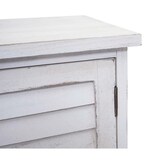 thumbnail of Décoshop26 - Badezimmermöbel-Set bestehend aus Waschtisch Wandspiegel und Aufbewahrungsschrank aus weiß gealtertem Holz 04_0006703