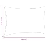 thumbnail of vidaXL Sofakissen 2 pcs Dunkelgrau 50 x 30 cm Cordstoff
