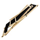 thumbnail of ECD Germany Liegestuhl klappbar Schwarz, Holz, verstellbare Rückenlehne mit 3 Liegepositionen, bis 120 kg, Gartenliege Sonnenliege Strandliege