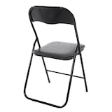 thumbnail of Silla plegable Felix Negro/negro
