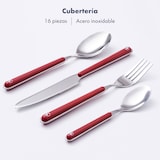 thumbnail of El Ganso - Talheres de 16 Peças em Aço Inoxidável com Polido Brilhante