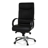 thumbnail of Bürostuhl / Chefsessel XXL F 400 Leder schwarz hjh OFFICE