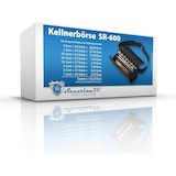 thumbnail of Securina24 Kellnertasche Kellnerbörse Geldbörse Bedienungsbörse Taxibörse mit 8 Fach Euro - Geldwechsler - Tragegurt (schwarz)