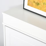 thumbnail of Mueble Zapatero de 4 Puertas Zapatero Estrecho con Estantes Ajustables y Extraíbles Capacidad de 16 Pares para Pasillo Entrada 98x24x83 cm Blanco