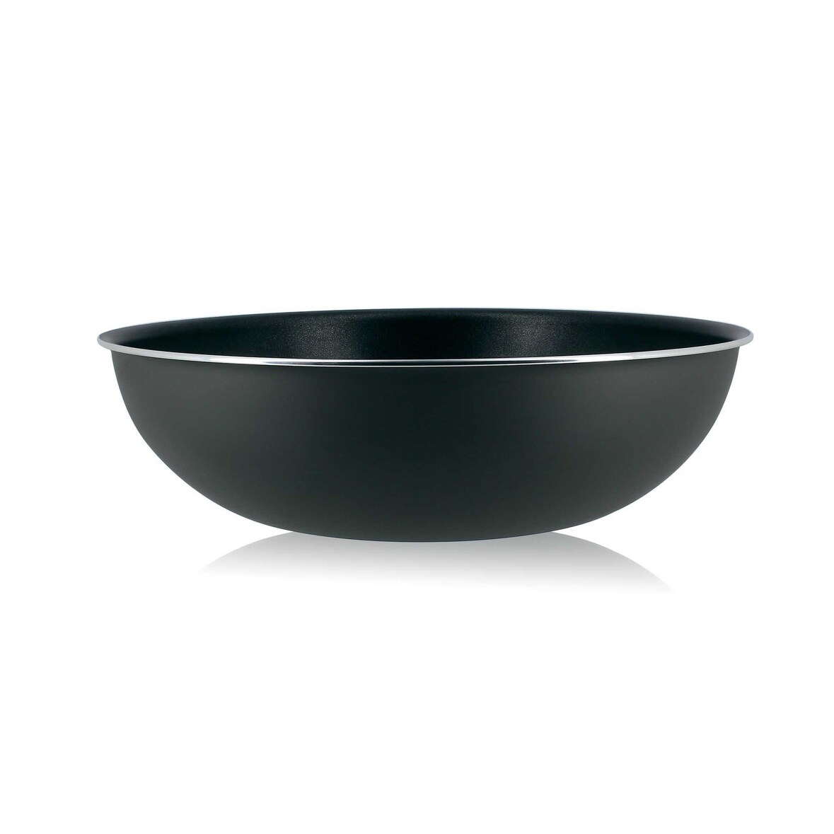 Menastyl - Wok 28cm Aluminium Sans Poignee Amovible Iris Anti-adhesif