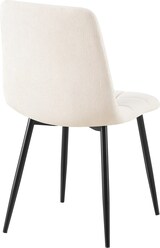thumbnail of CHEFGASTRO 2er Set Esszimmerstuhl SAO PAULO Cord HxBxT 84x45x55cm Cord Creme Küchenstuhl